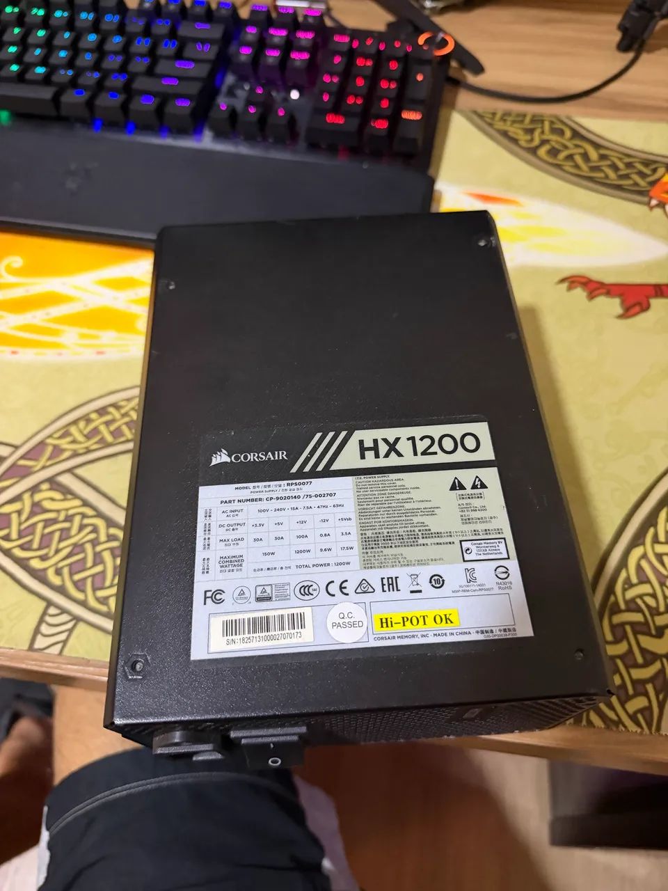 Corsair HX1200 80 Plus Platinum - Foto 2