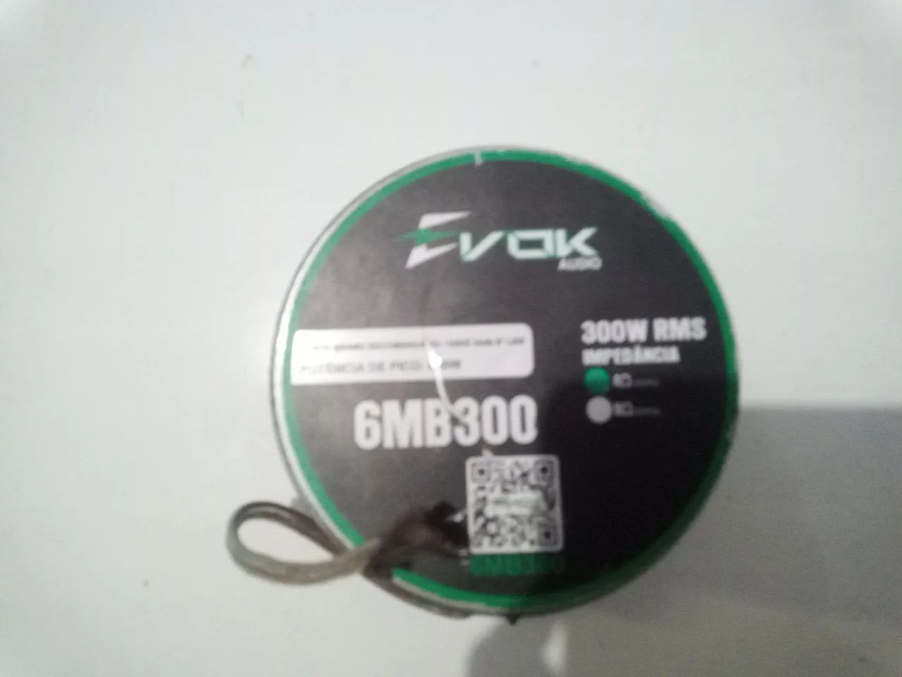 2 pares de auto falante de 6 polegadas de marca Evok