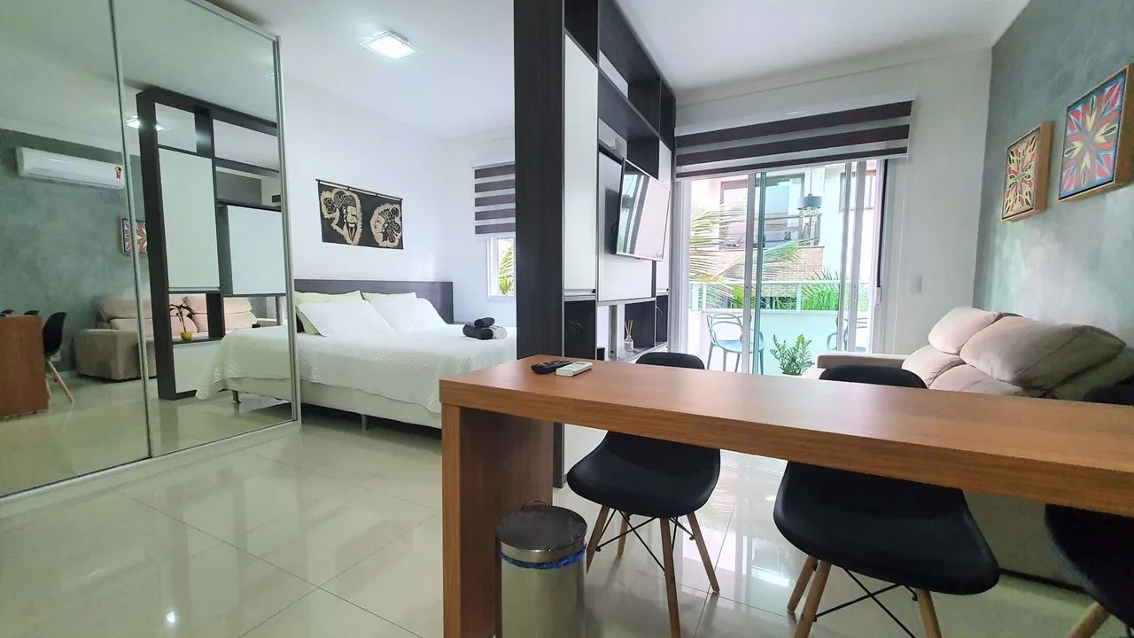 Apartamento MOBILIADO 1 dorm, na Lagoa da Conceição, Florianópolis/SC - Foto 2