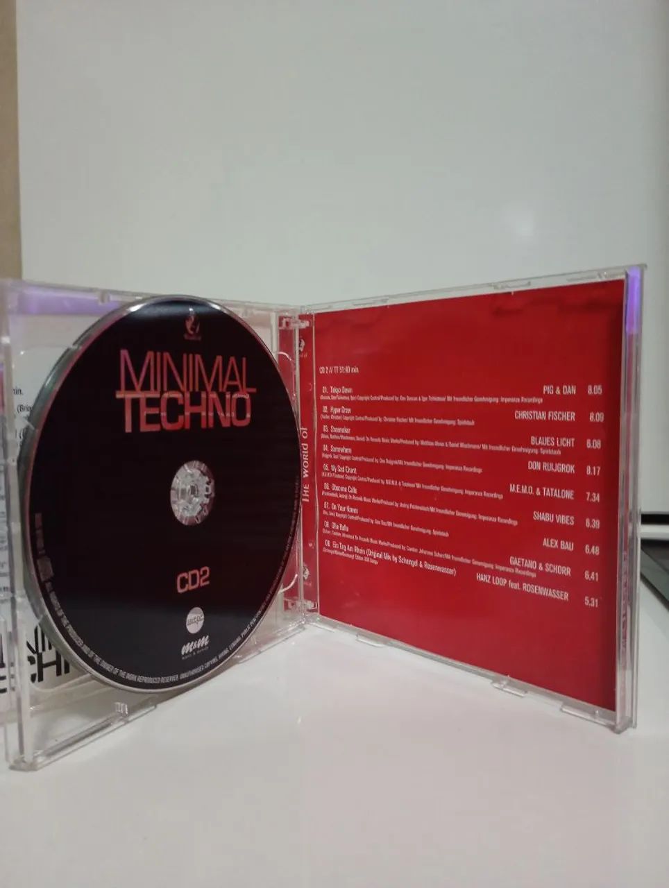 CD DUPLO MINIMAL TECHNO IMPORTADO  - Foto 3