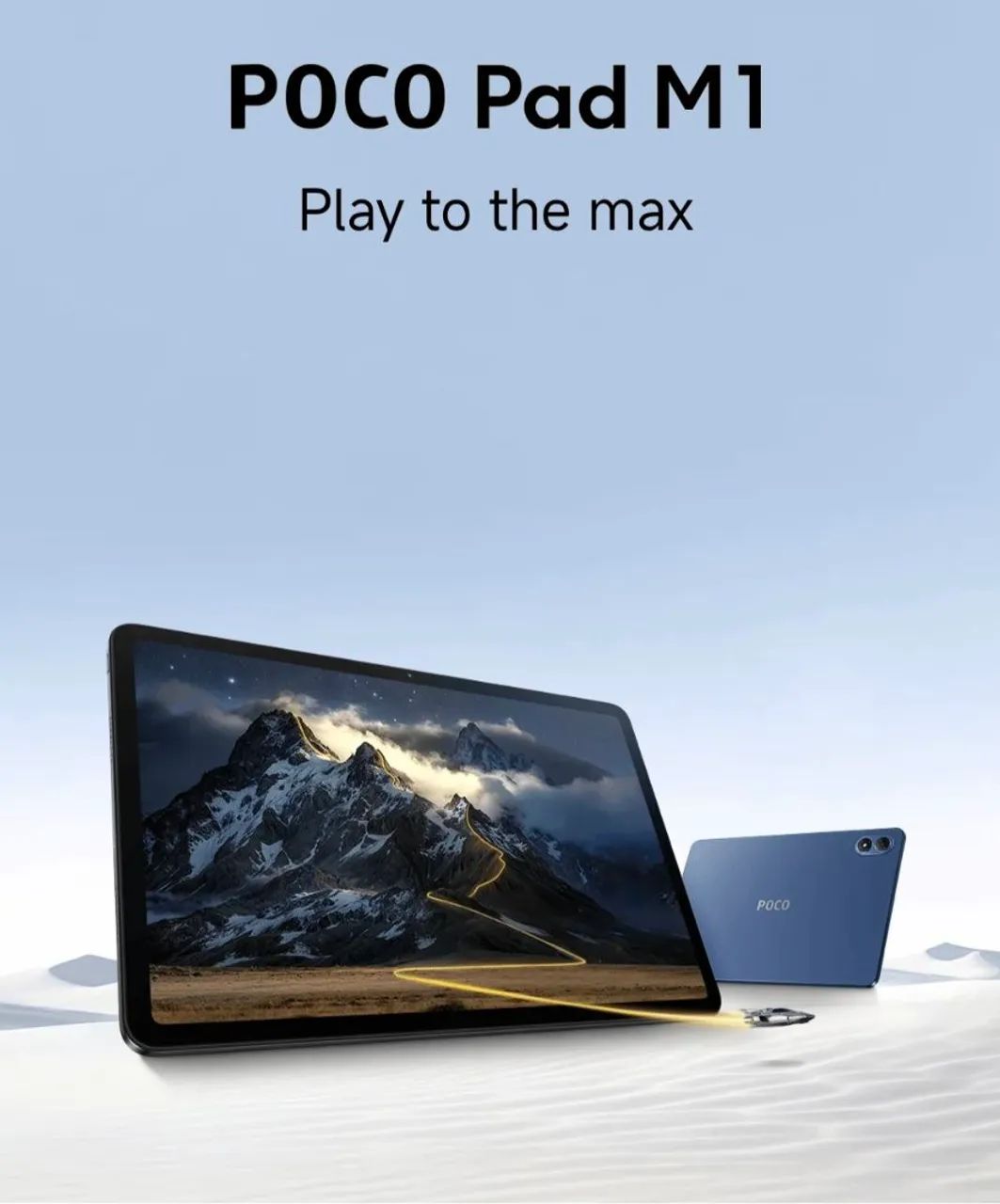 Tablet Xiaomi POCO PAD M1 WI-FI 256GB 8GB RAM global lacrado na