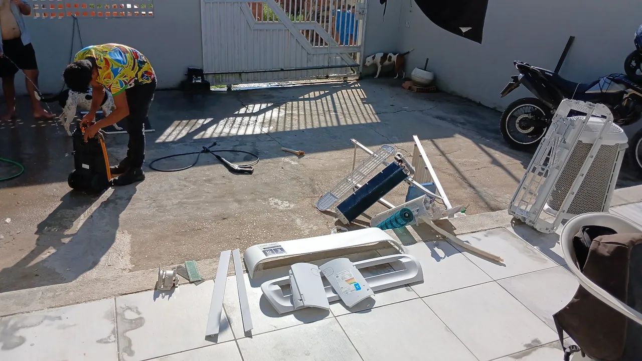 Vendo limpeza  ar condicionado  - Foto 5