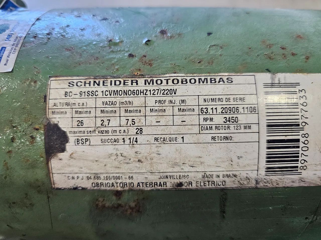Motorbomba schneider  - Foto 4