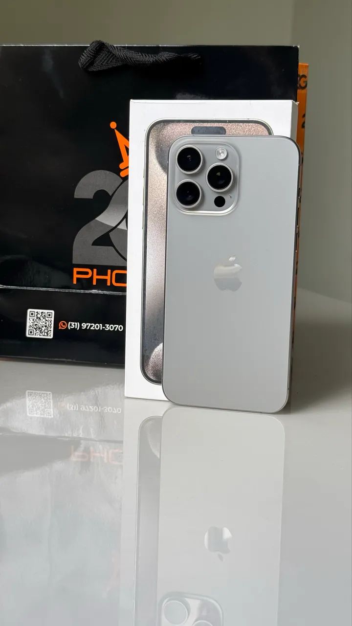 iPhone 15 Pro Max // 256GB // SemiZero // Promoção // 18x no