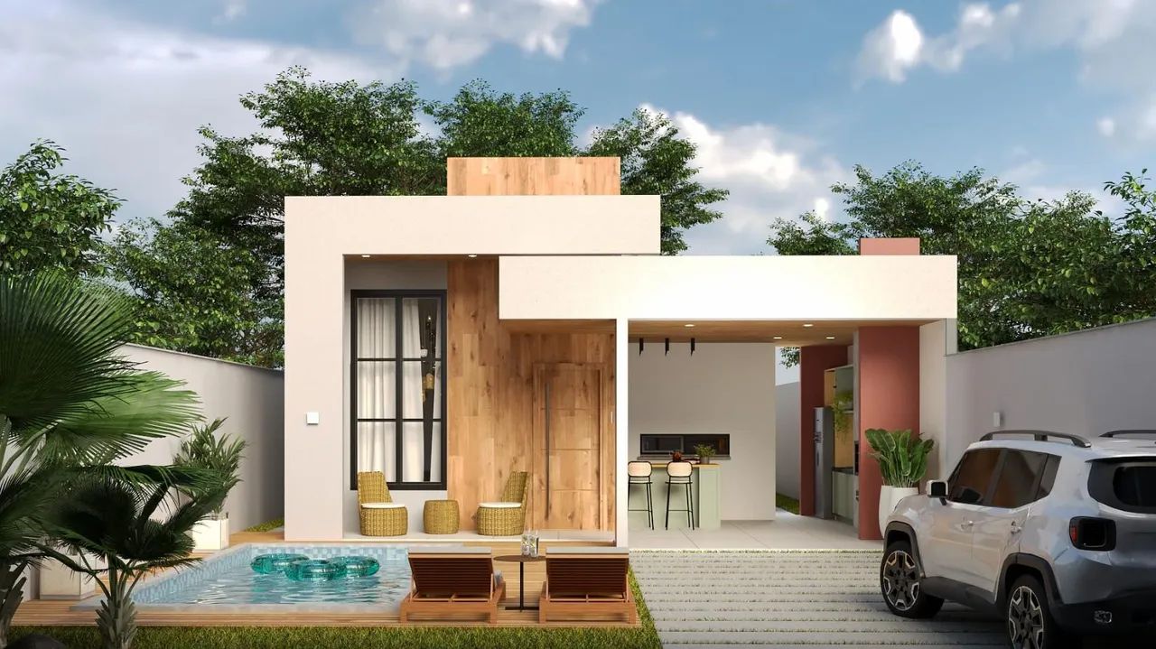 Casa com Varanda Gourmet  Araçagy, São Luís - Foto 2