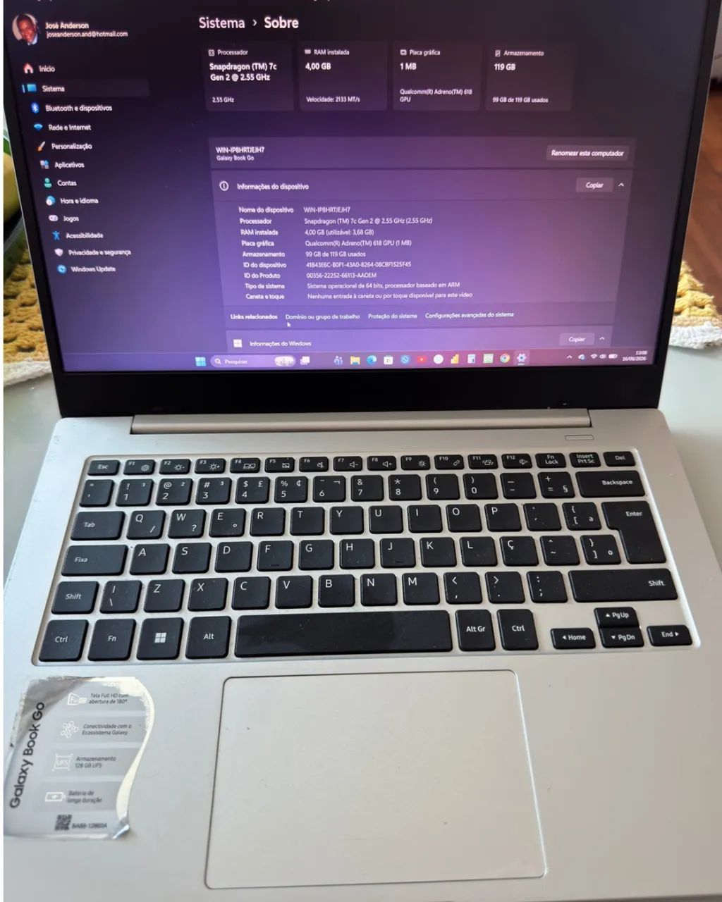 Notebook Samsung Book Go - Foto 2