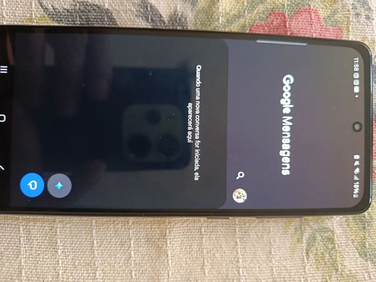 Galaxy A52 com carregador