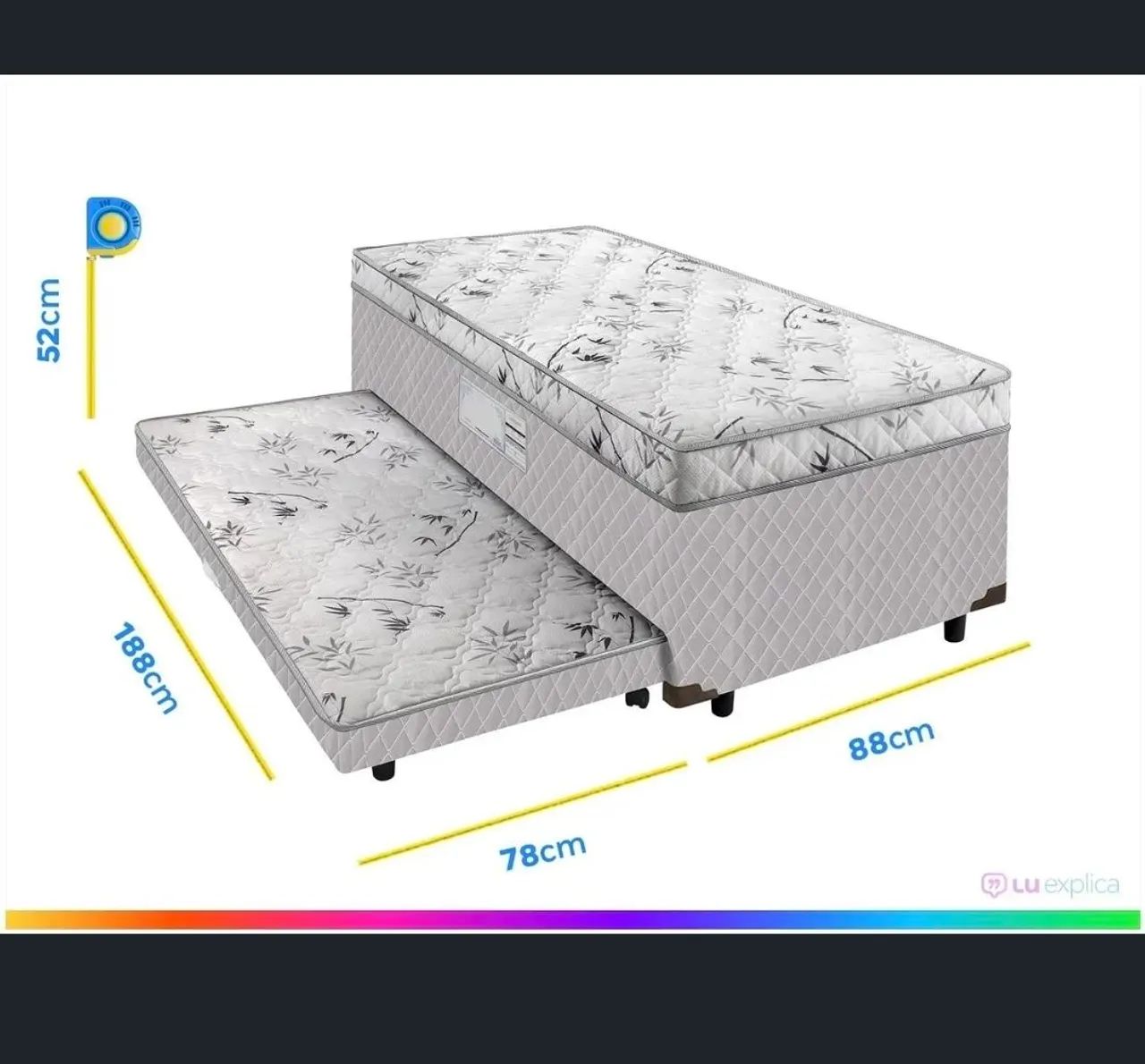 Cama box conjugada