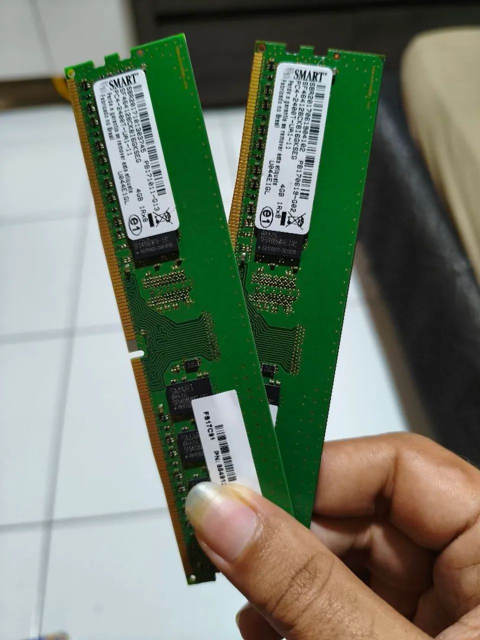 Kit Memória DDR4 Smart 8 Giga. - Foto 2