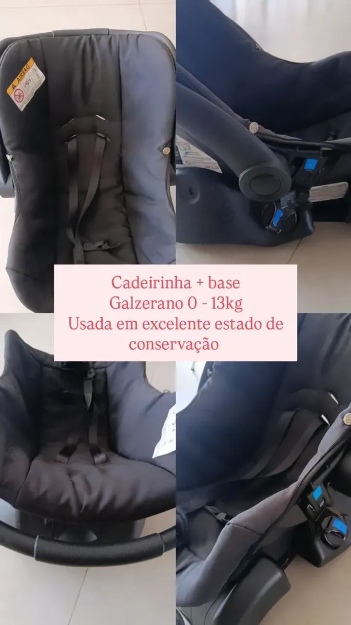 Bebê conforto+ base Galzerano 