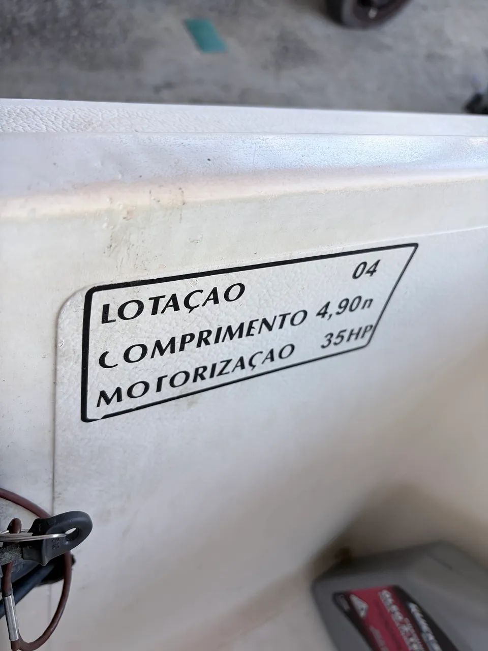 Lancha 16 pés motor 35hp - Foto 5
