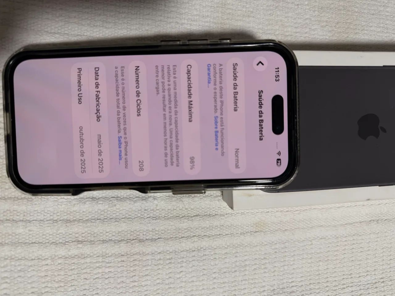 iPhone 16, 128GB, 2 meses de garantia e pouco uso.  - Foto 2