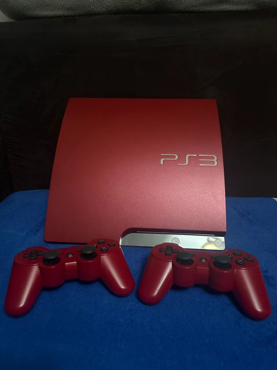 PS3 Slim - Scarlet Red
