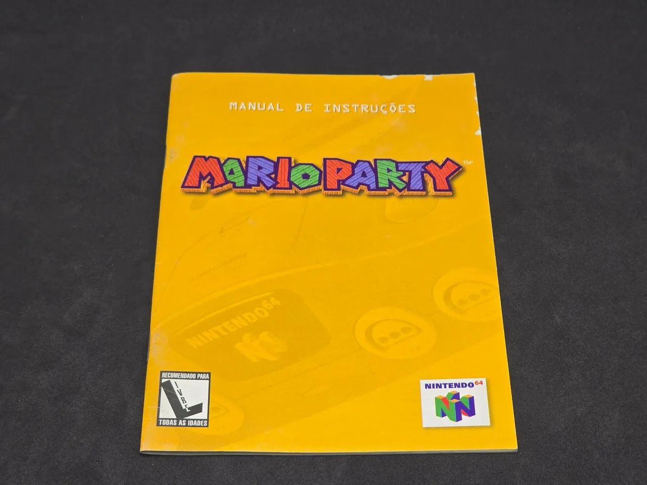 Manual Mario Party 64 GRADIENTE ORIGINAL 