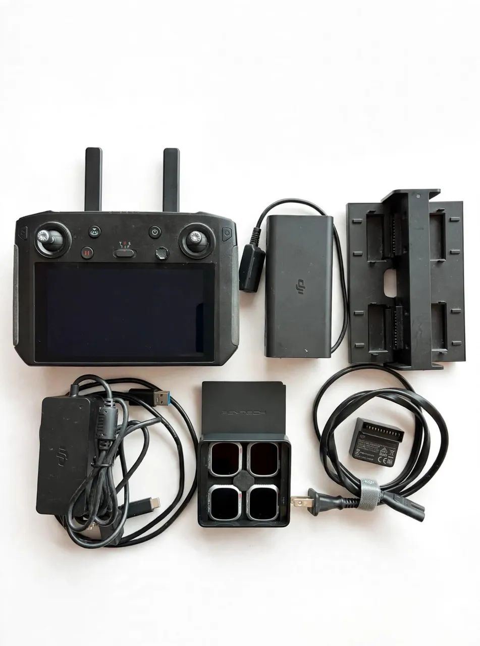 DJI Mavic 2 Pro usado + Smart Controller RC Pro com Tela + Bolsa + Filtros - SEM BATERIAS - Foto 5