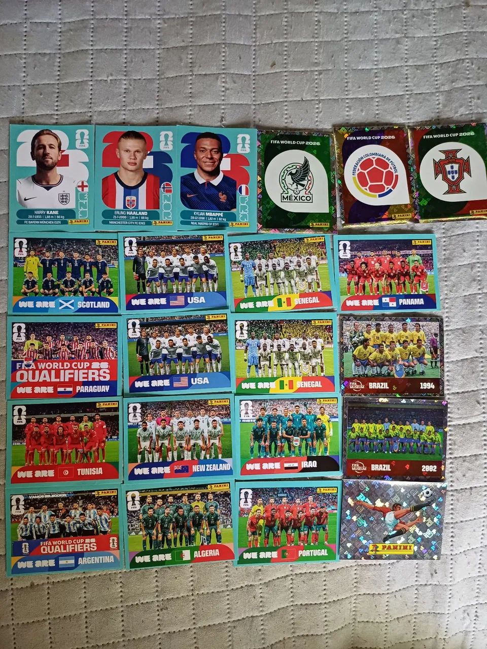 Figurinhas especiais da copa do mundo 2026 (80 centavos cada!)