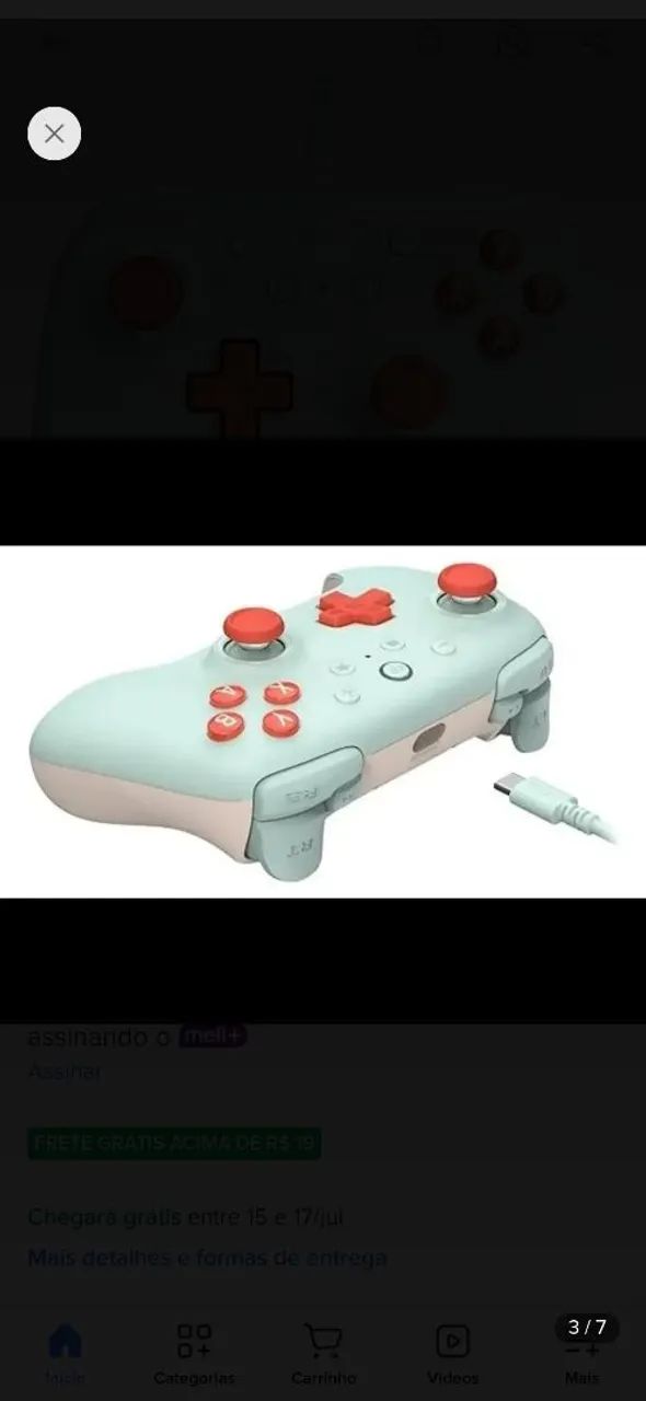 Controle  joystick PC 8bitdo 2c  - Foto 4