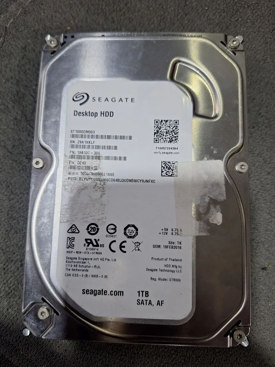Hd Sata 1tb Seagate