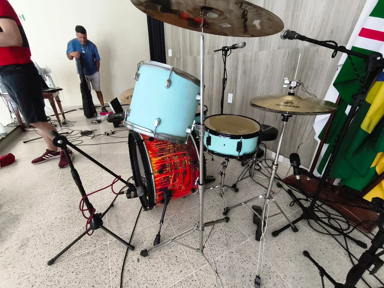 Bateria acústica  - Foto 3