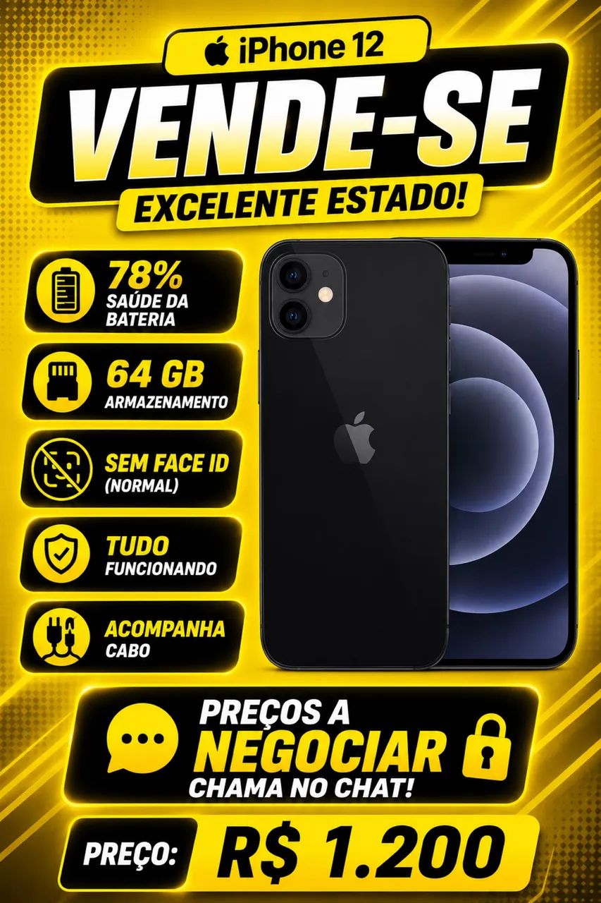 Vendo iphone 12 ou troco