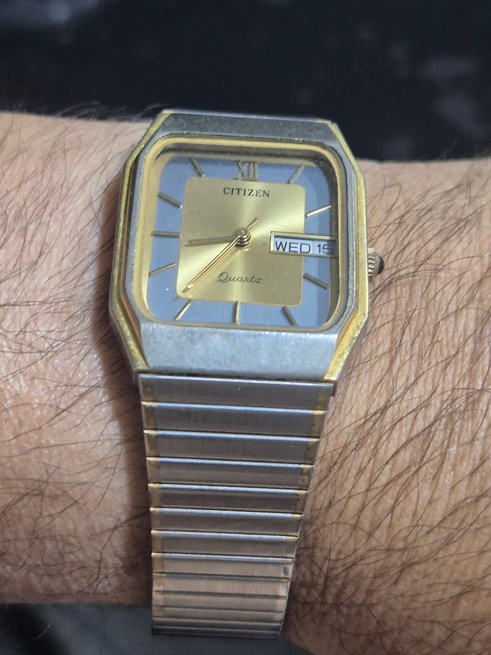 Relógio CITIZEN VINTAGE  À QUARTZ   -   FUNCIONANDO PERFEITAMENTE - Foto 4