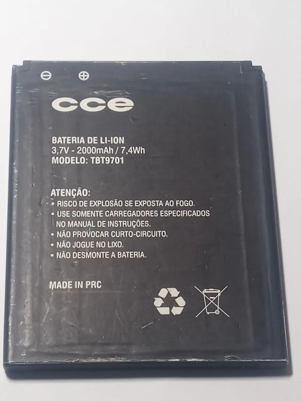 Bateria celular CCE modelo TBT9701 de 2000mAh - Foto 4