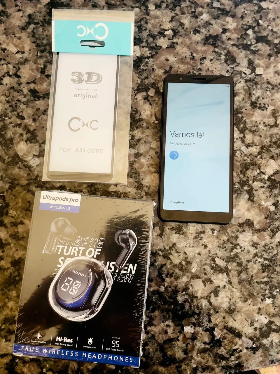 Samsung A01 core + acessórios 