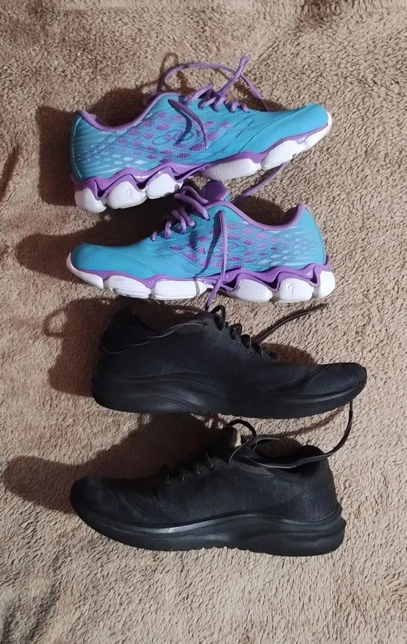 2 pares de tênis Olympikus n° 37 / aceito propostas  - Foto 2