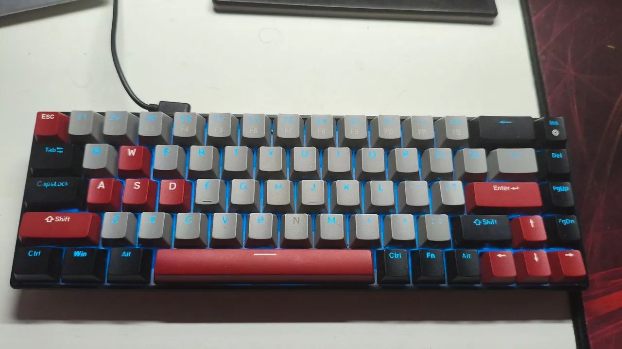 teclado mecânico magegee mk box 68 