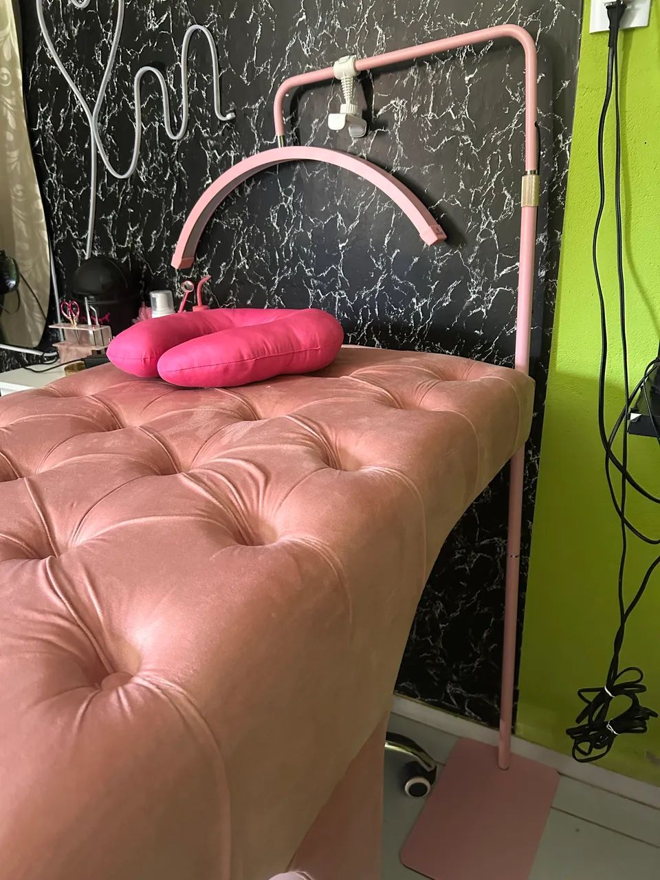 Maca profissional e Luminária meia Lua - Foto 3