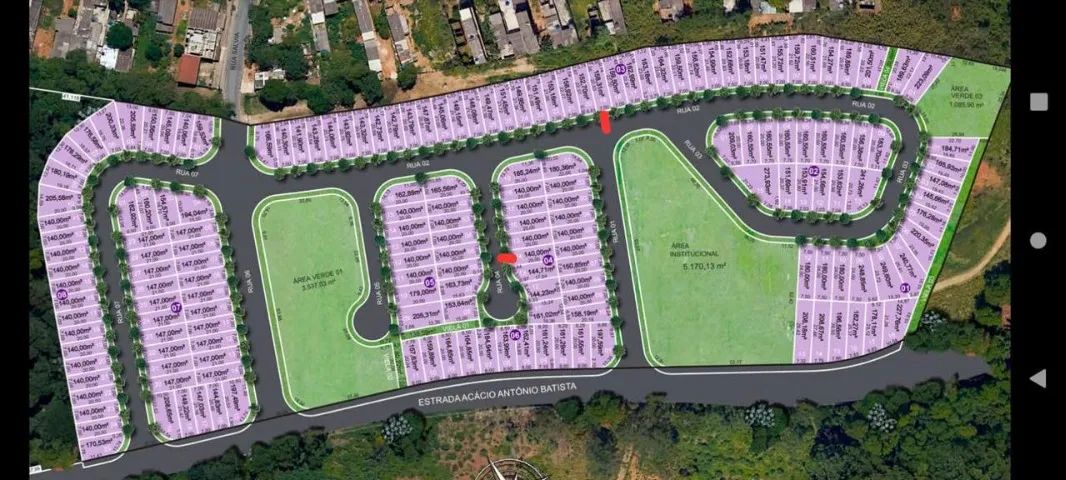 Terreno 140 m2 - com toda documentação ok - Pronto Para construir - Foto 2