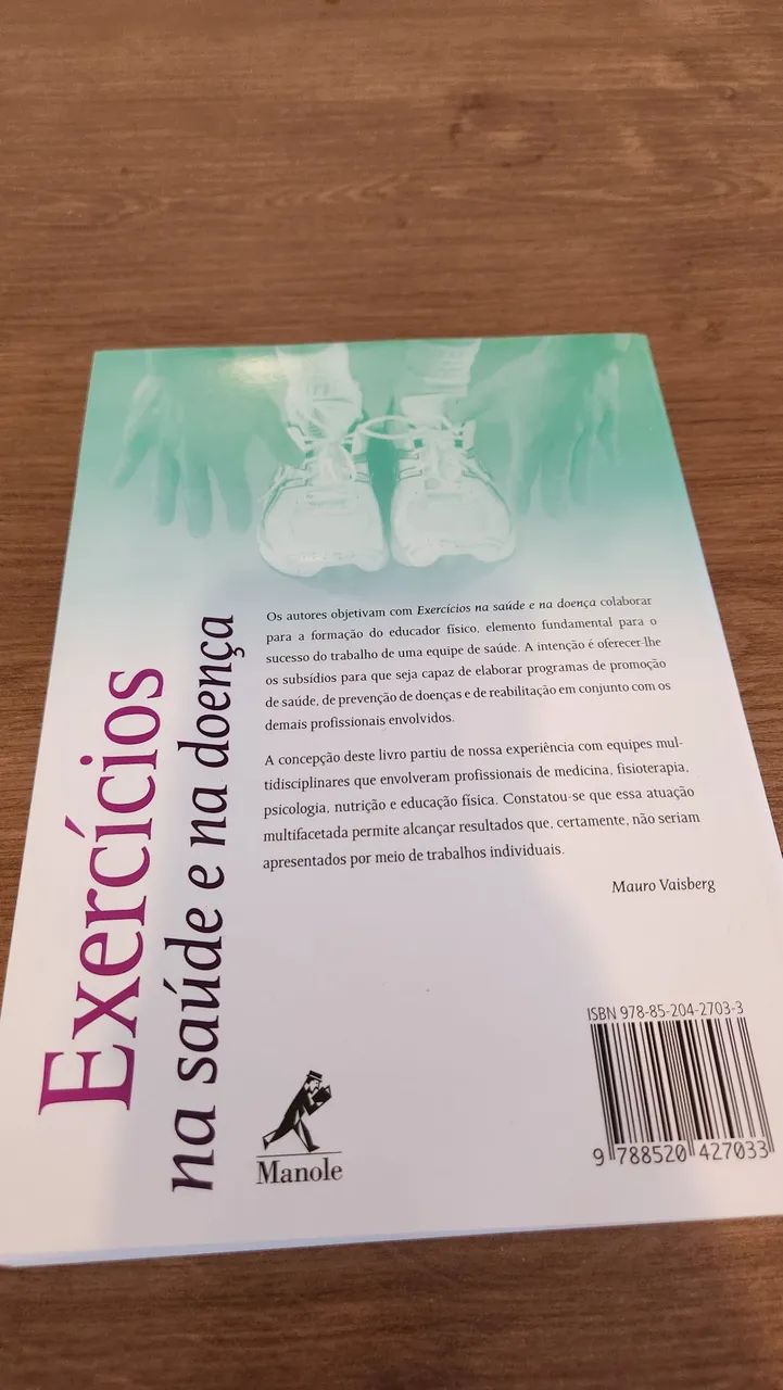 Livro Exercicios na saúde e na doença  - Foto 2