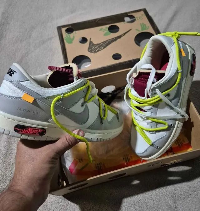 Sneaker Nike Dunk Low Off-White n 40 NOVO TOP - Foto 2