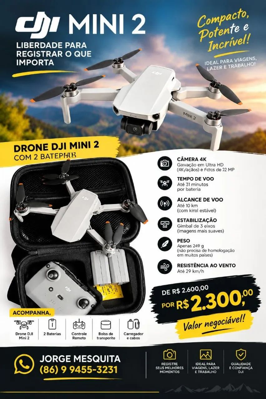 VENDE DRONE DJI MINI 2