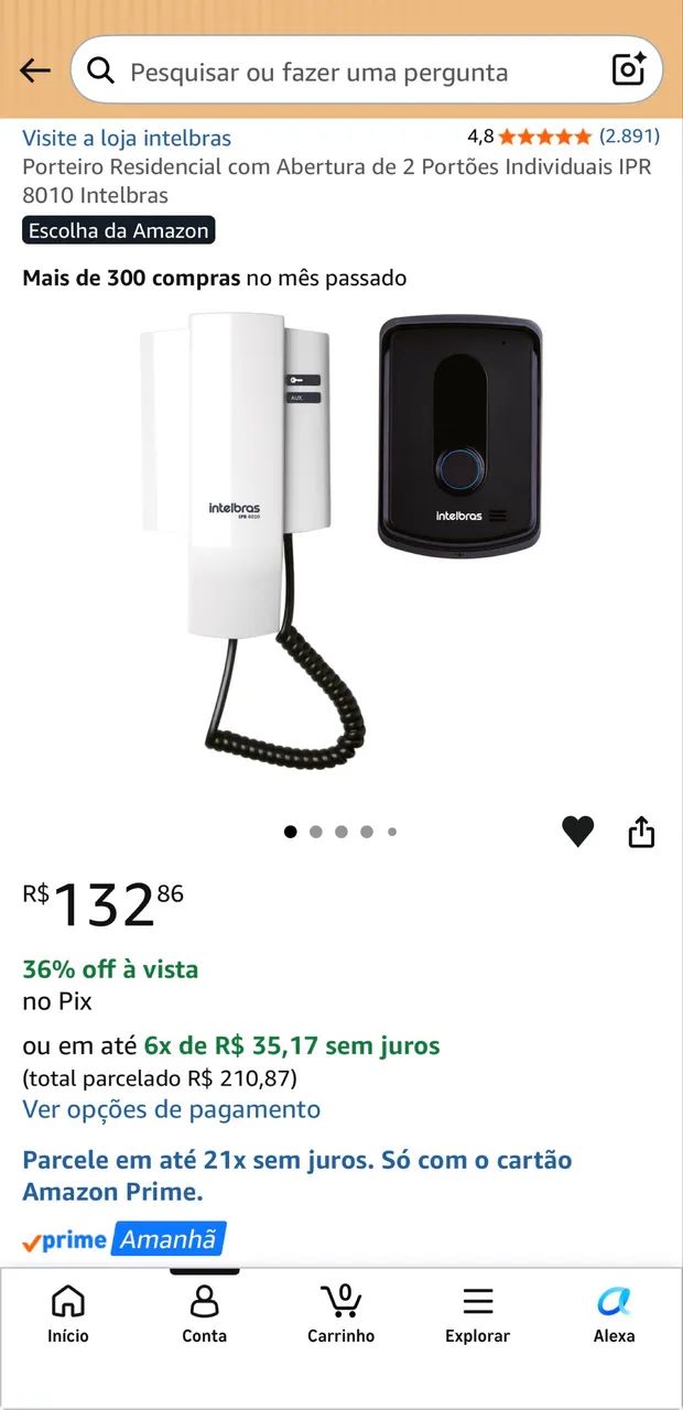 Interfone Intelbras Novo - Foto 3