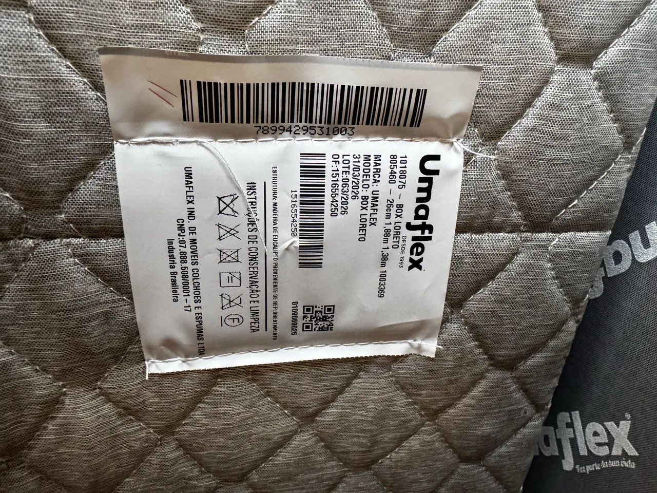 Cama box Loreto umaflex