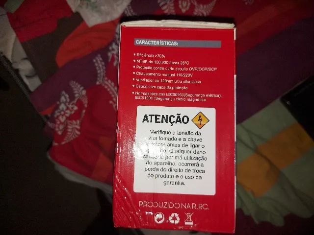 Fonte para PC seminova no precinho para desapegar rapido. - Foto 3