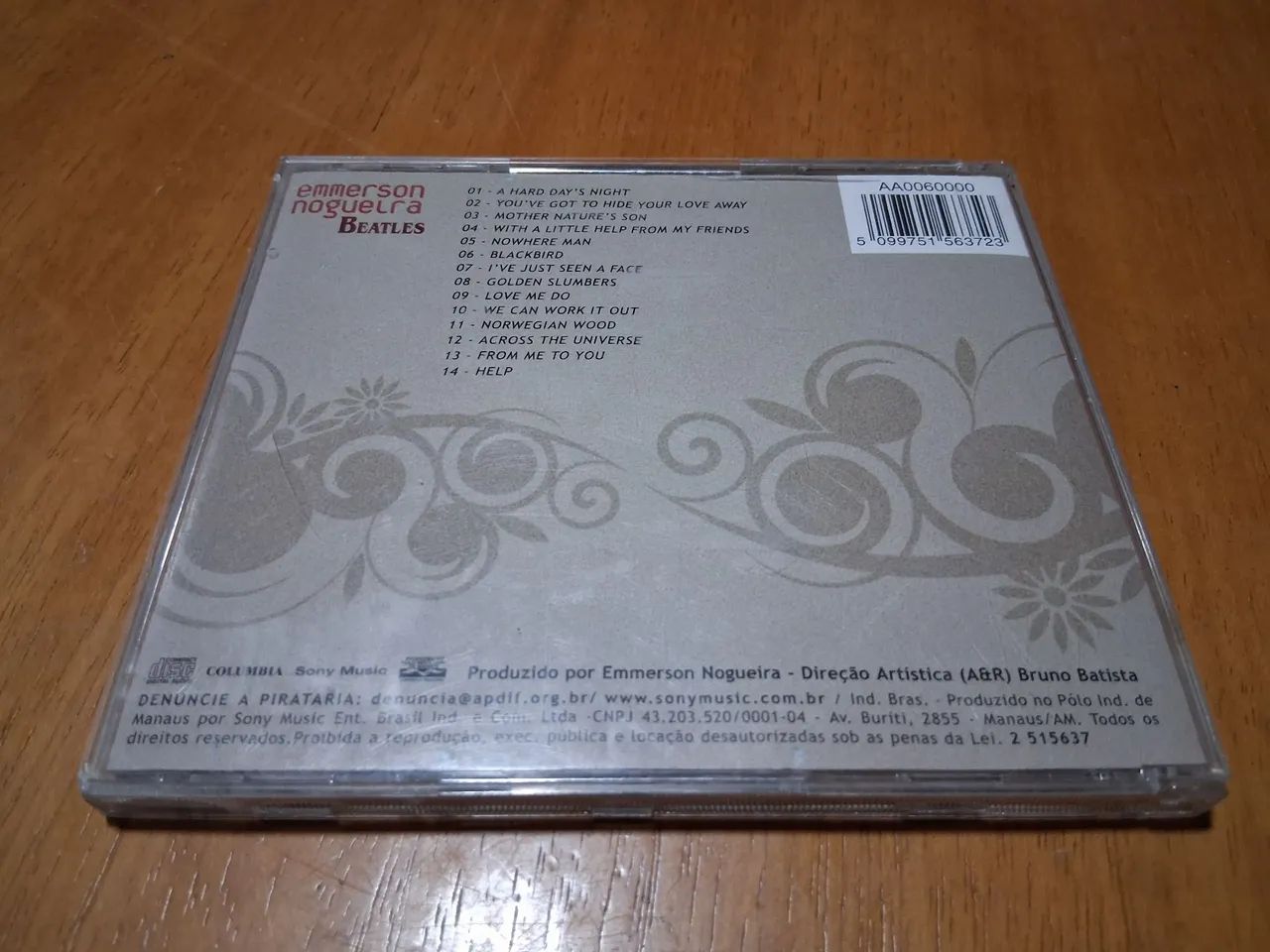 CD Emmerson Nogueira Beatles - Foto 3