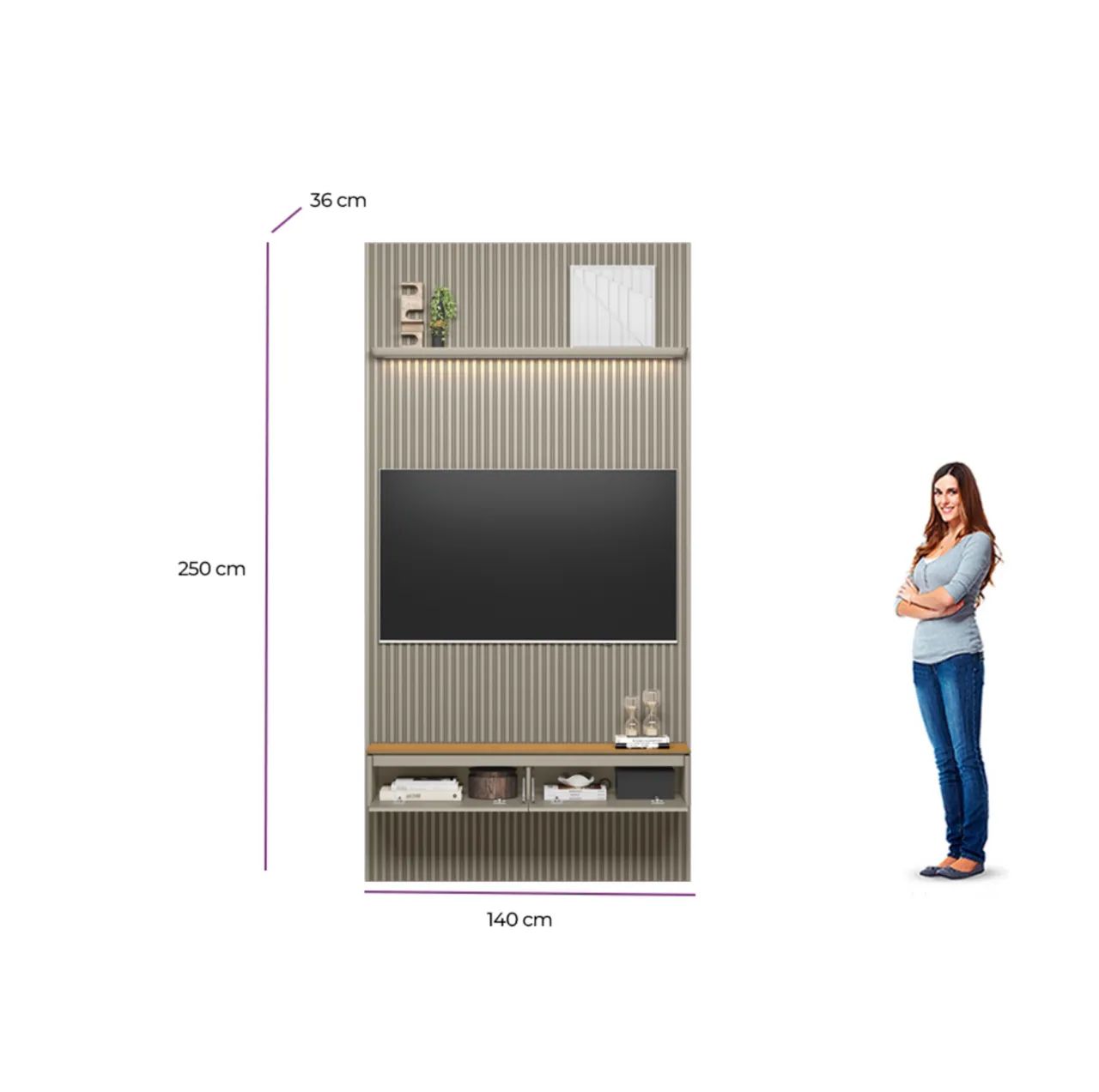 Painel Modular Ripado Versátil - Foto 5