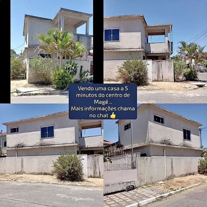 Vendo 1 casa a 5 minutos do centro de Magé 