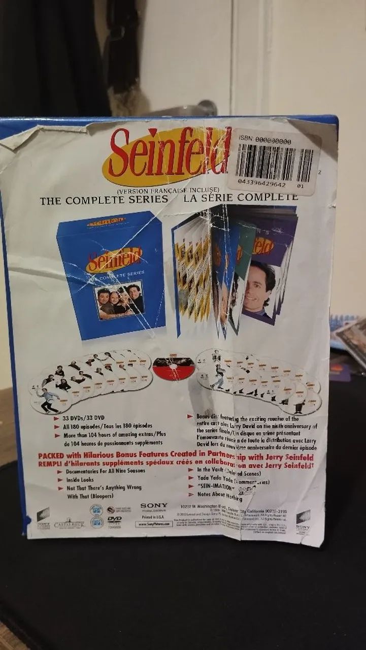 Box completo série seinfield original USA - Foto 3