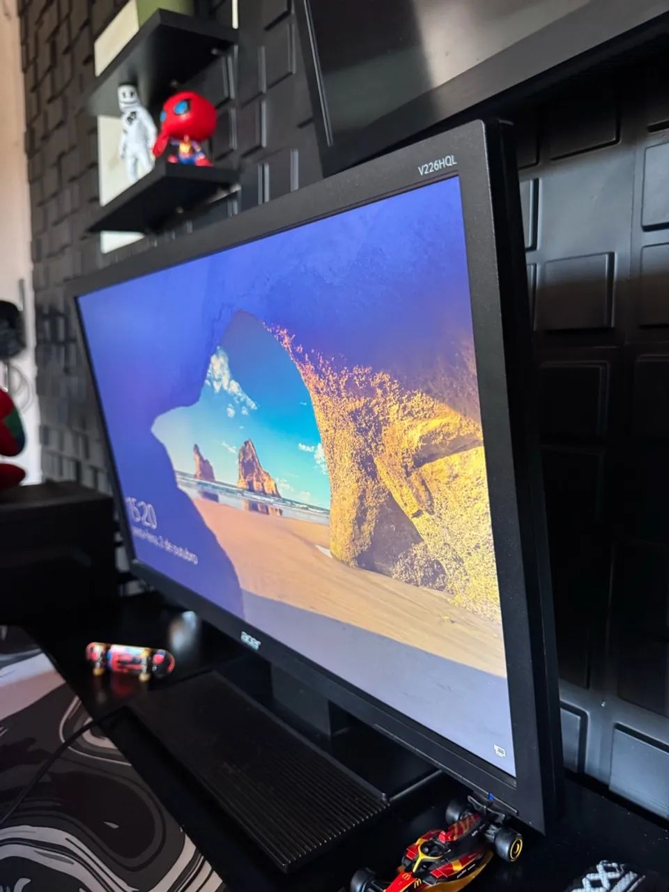 Vendo Monitor 22 polegadas - Acer V226HQL - Foto 3