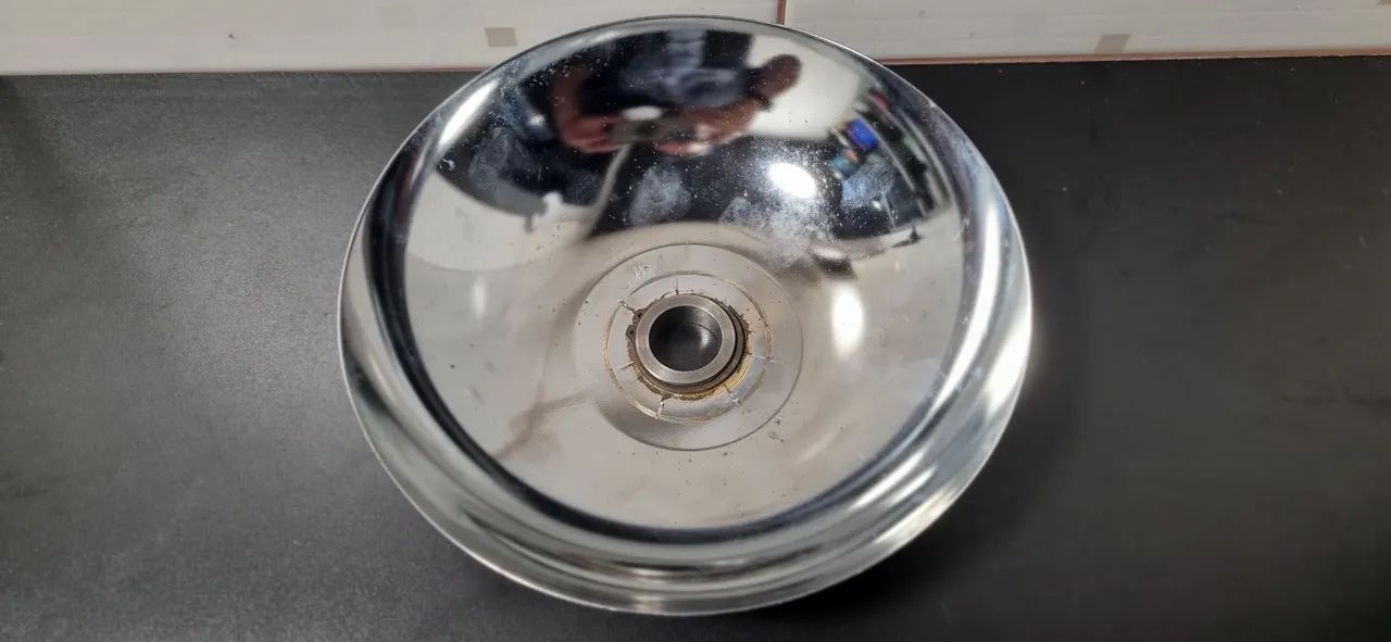 CALOTA ACABAMENTO RODA HARLEY-DAVIDSON HERITAGE SOFTAIL 2008 USADO ( ORIGINAL ) - Foto 2