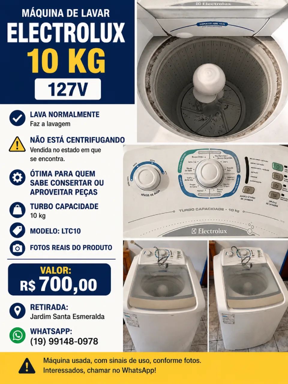 Máquina de lavar 