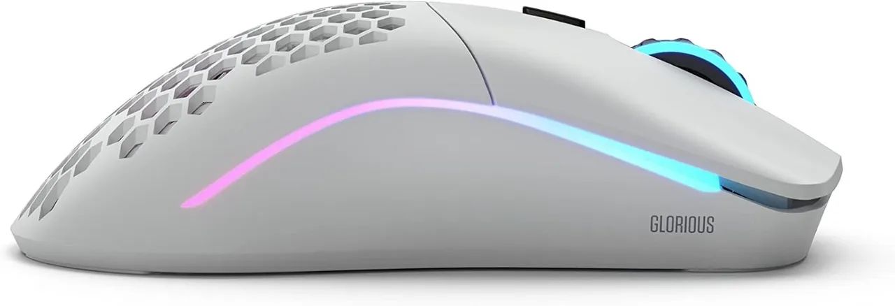 Glorious Gaming Mouse - Modelo O Matte White 67 g Superlight Honeycomb USB Gaming Mouse - Foto 2
