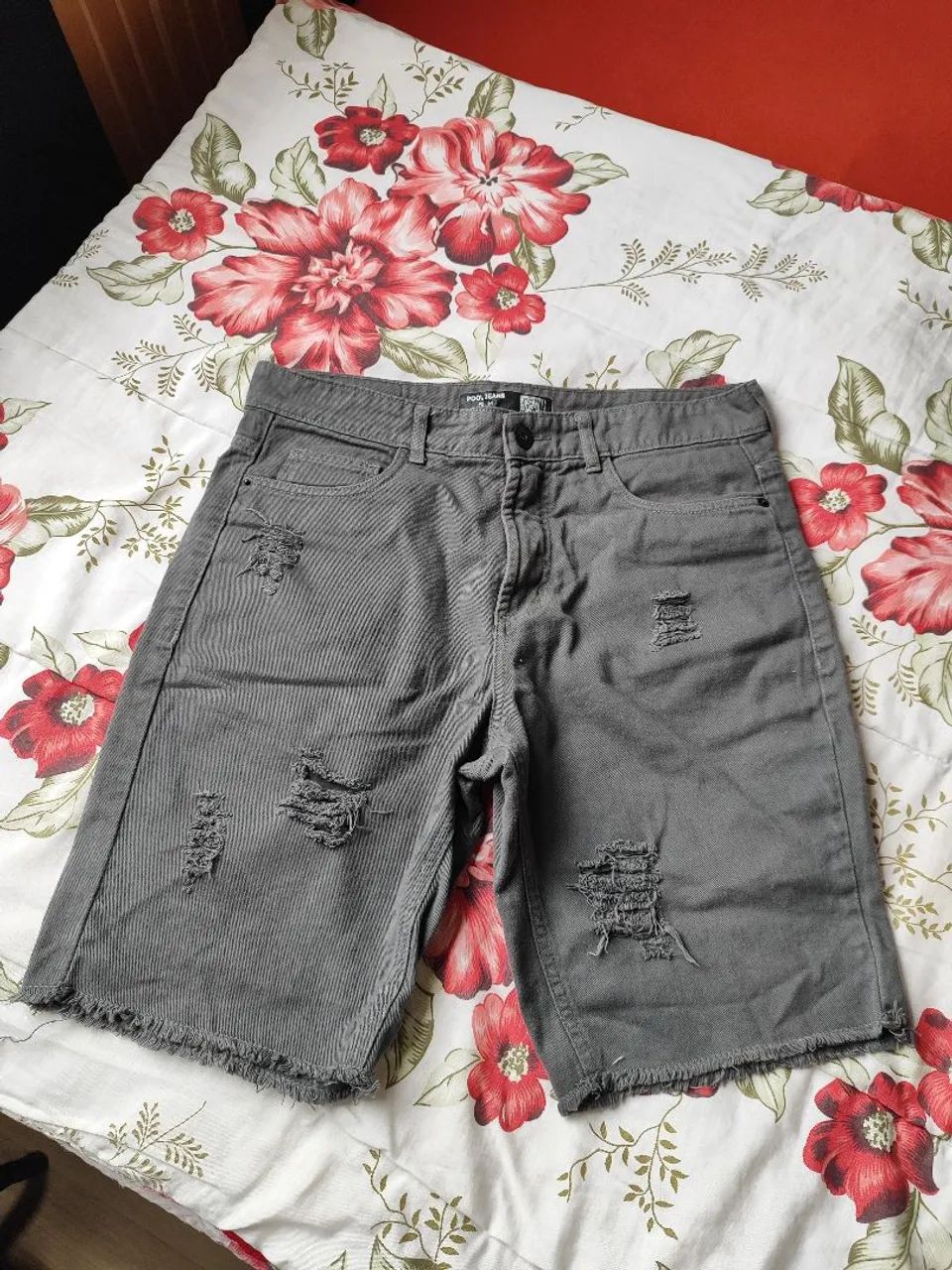 Short Masculino Pool Jeans - Slim