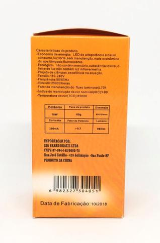 Lâmpada 16w Bulbo Led Super Branca Bivolt Econômica Big Beard Brasil Nova na Caixa - Foto 2