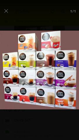 Cápsulas avulsas dolce gusto
