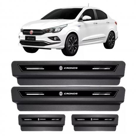 Kit 8 Peças Adesivo Soleira - Emblematech Para Todos os Modelos de Carro - Foto 5