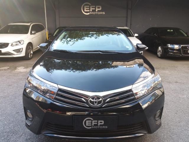 Toyota Corolla 2015 2.0 Xei Preto Flex Automatico Impecavel - Foto 2